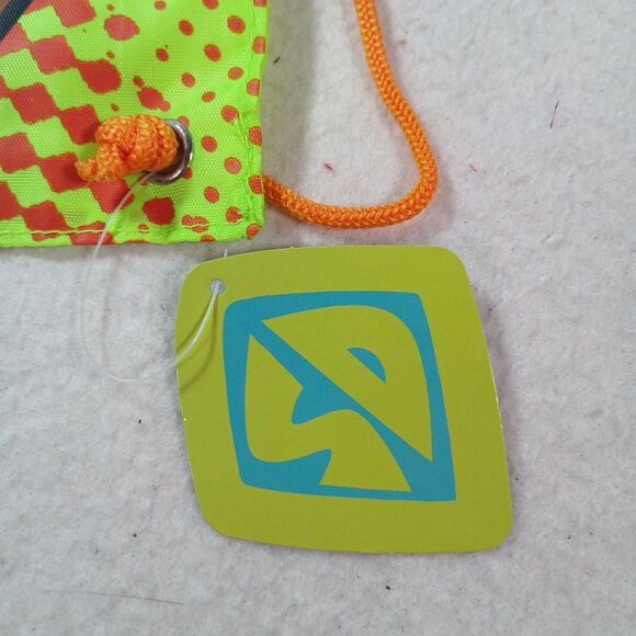 2007 Scooby Doo Cinch Bag 11x12 Kids Nylon Backpack Daypack NWT Cartoon Green - Picture 4 of 15